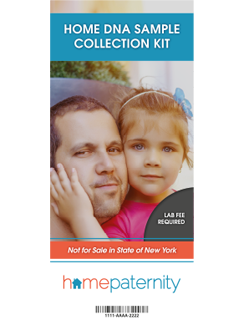 Register Your Home DNA Paternity Kit
